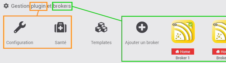 Gestion plugin et Broker